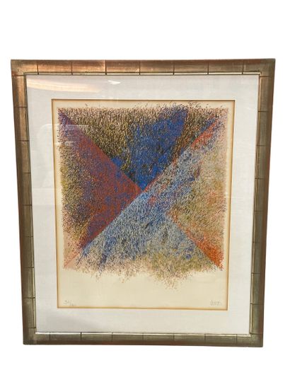 null Contemporary school
Composition 
Serigraph on paper signed lower right and numbered...