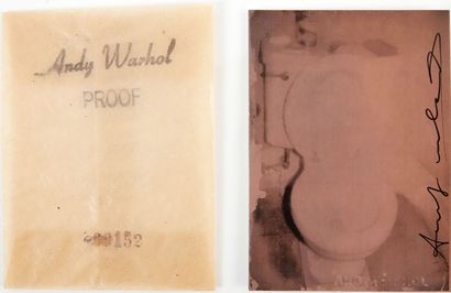 null Andy Warhol, d'après
Tirage photographique signé au tampon à sec, signé du tampon...