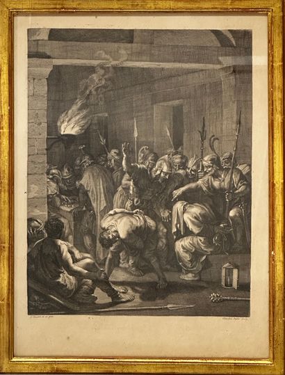 null Nicolas Poussin, after, engraved by Claude Stella
Jesus mocked
Engraving in...