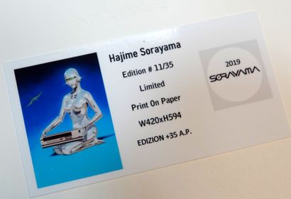 null Hajime Sorayama, d'après
Sexy Robot
Impression sur papier portant une signature...