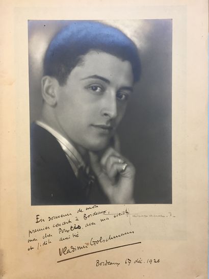 null GOLDSCHMANN Vladimir (1893-1972) chef d'orchestre français d'origine russe,...