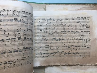 null MOZART (W.-A.) 1756-1791: Collection complette des œuvres de piano…gravée par...