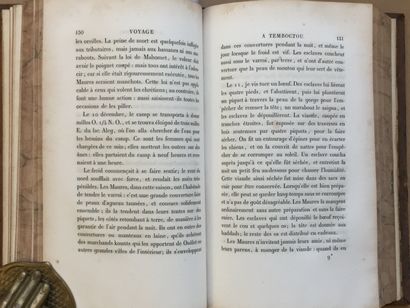 null CAILLE (René): Journal d'un Voyage à Temboctou et à Jenné, dans l'Afrique centrale,...