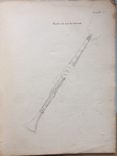 null CLARINET - LEFEVRE (Jean-Xavier.): Méthode de clarinette. Paris, Imprimerie...