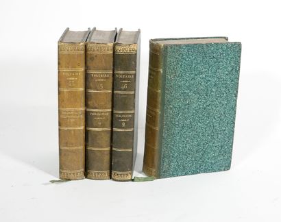 null 87 vols. "Voltaire's works"