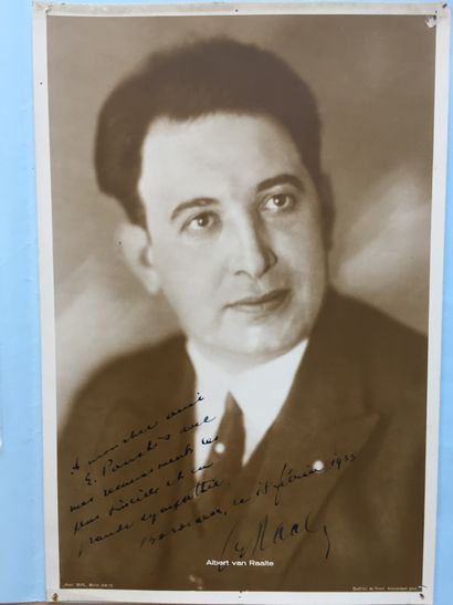 Van RAALTE Albert (1890-1952) Chef d'orchestre...