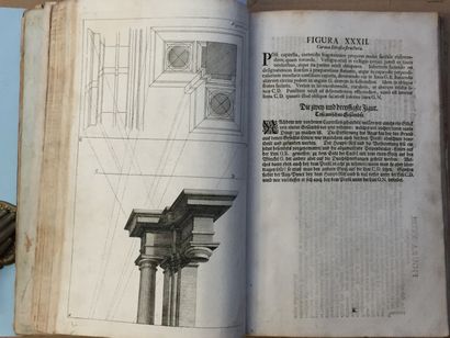 null ARCHITECTURE - POZZO (Andrea): Perspectivae pictorum atque architectorum.I [-II]...