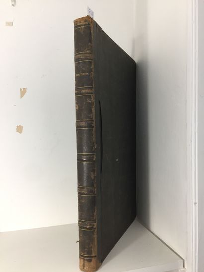 null AGEN - Agenais - MARIE de RAYMOND (countess) 1835-1895. Album in-folio, period...