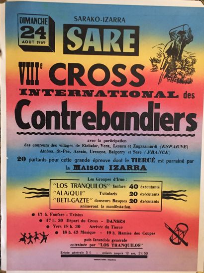 PAYS-BASQUE - Sarako-Izara. SARE. VIIIe cross...