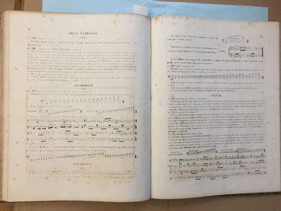null KASTNER (Jean-Georges): Traité général d'instrumentation...Minier, s.d. (C.1844)....