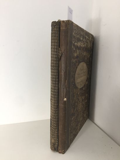 null VIOLINCEL - Collection of 14 scores in 1 vol. in-folio half brown cloth (binding...