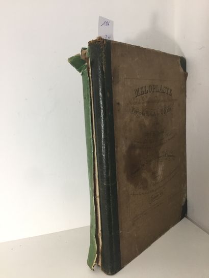 null JUE de BERNEVAL(Edouard): Reunion of 2 vol. in-folio bound (worn bindings):...