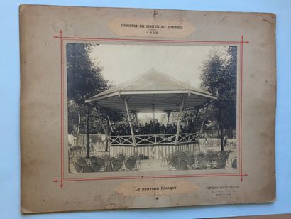 null BORDEAUX - The Espagnet Orchestra. The New Bandstand; Uncaptioned photograph....