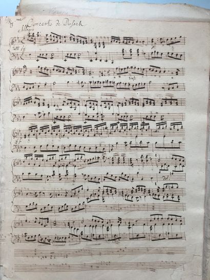 null STEIBELT (Daniel) compositeur et pianiste virtuose allemand, 1765-1823: Recueil...