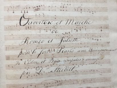 null STEIBELT (Daniel) compositeur et pianiste virtuose allemand, 1765-1823: Recueil...