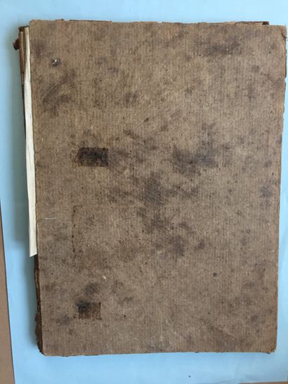 null PARTITIONS - Recueil composite en 1 vol. in-folio relié (reliure très usée,...
