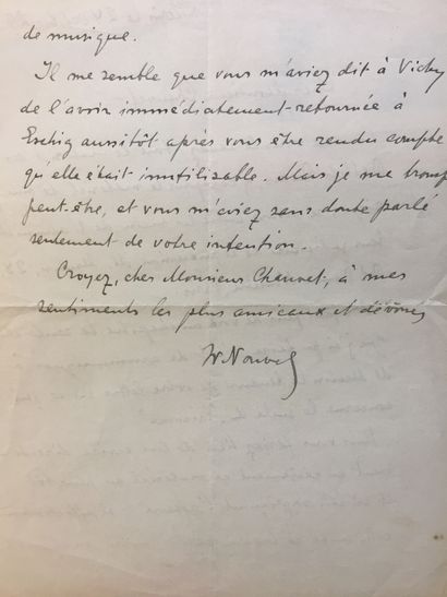 null BALLETS RUSSES - Rare réunion de documents originaux concernant la venue des...