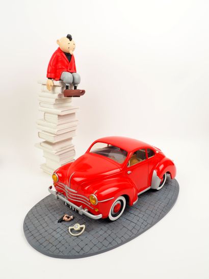 null CHALAND
Set including Bob Fish in his red 4CV coupe numbered to 350 copies and...