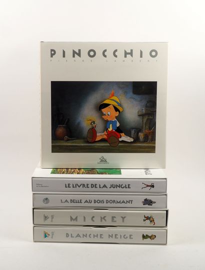 null DISNEY
Ensemble de cinq monographies, écrits par Pierre Lambert comprenant Pinocchio,...