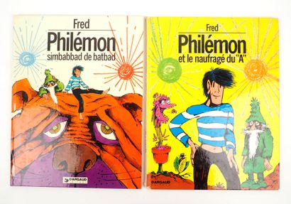 null FRED
Philemon
Set of two albums in original edition including dedications on...