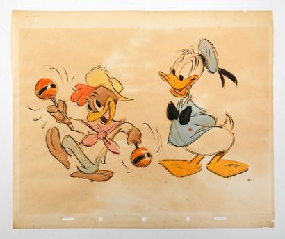 null DISNEY
The three caballeros
Original animation drawing for the feature film...