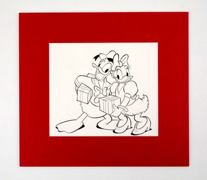 null DISNEY (Studios)
NICHOLSON R.
Donald and Daisy
Original illustration for Mickey...