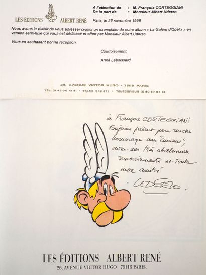 UDERZO Albert
Asterix
Bel envoi avec long...