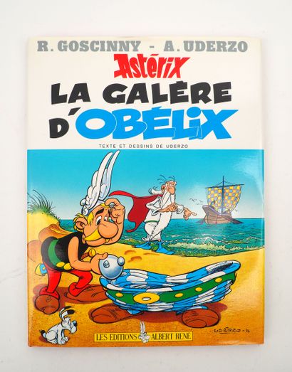 null UDERZO Albert
Asterix
Bel envoi avec long texte sur l'album La galère d'Obélix...