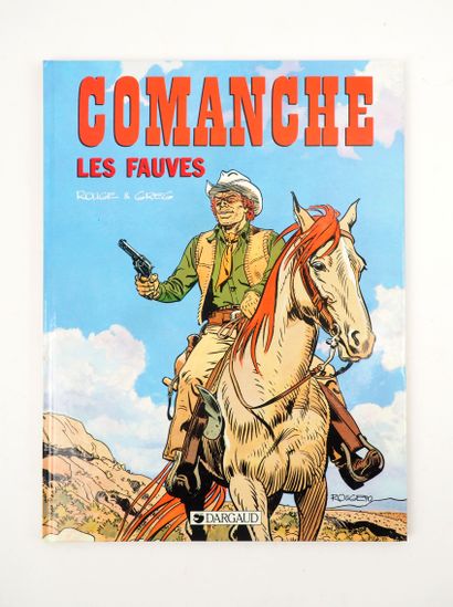 null ROUGE
Comanche
Rare dédicace sur l'album Les fauves en édition originale en...