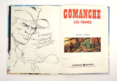 null ROUGE
Comanche
Rare dédicace sur l'album Les fauves en édition originale en...