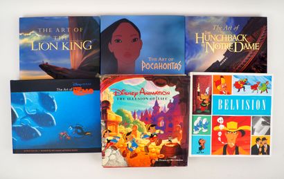 null DISNEY
Ensemble de monographies comprenant The art of the lion king, the hunckback...