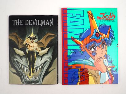 null GO NAGAI
Petite dédicace avec dessin dans l'album The Devilman
On joint un artbook...