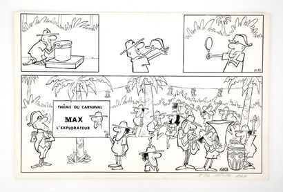 null BARA Guy
Max the explorer
Gag in one plate Carnival of Rio, published in the...