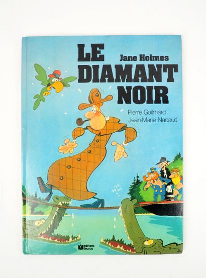 null GUILMARD Pierre
Dédicace sur l'album Le diamant noir en édition originale en...