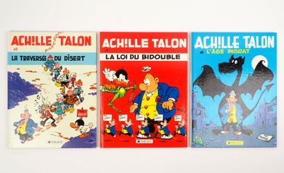 null GREG
Achille Talon
Ensemble de trois albums dédicaces
Etats divers