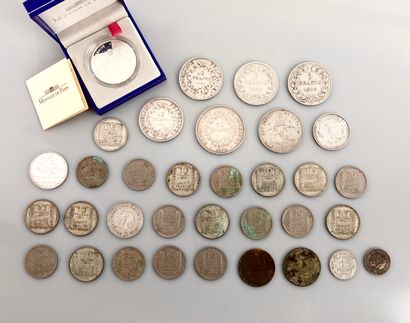 Lot de pièces en , argent 925 MM, divers,...