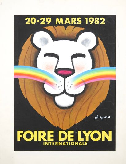 null FOIRE DE LYON INTERNATIONALE. 20-29 MARS 1982 (2) 
2 études préparatoires 
Technique...