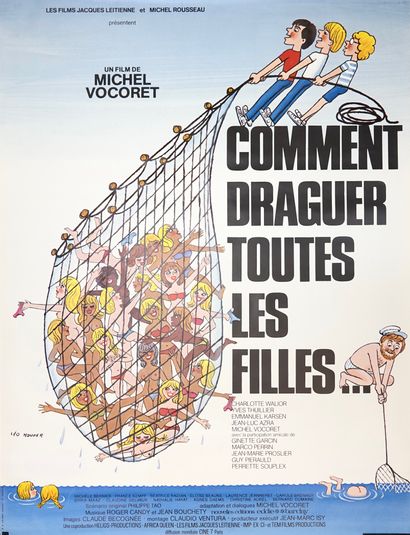 null COMMENT DRAGUER TOUTES LES FILLES…Film de Michel Vocoret. 1981 (divers 7) 
3...