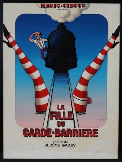 null LA FILLE DU GARDE-BARRIÈRE. Film de Jérôme Savary, 1975 (divers 3) 
1 Etude...