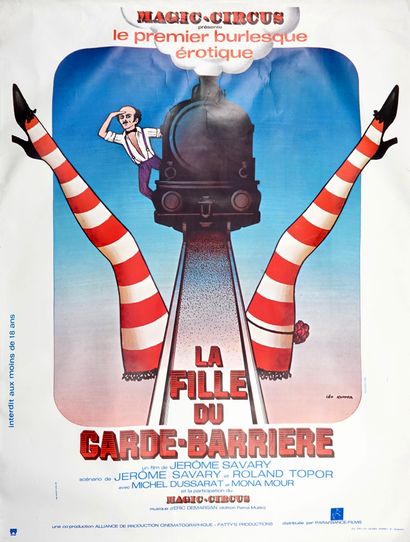 null LA FILLE DU GARDE-BARRIÈRE. Film de Jérôme Savary, 1975 (divers 3) 
1 Etude...