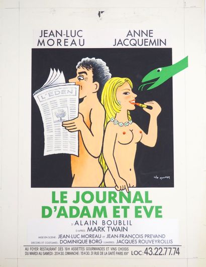 null SMALL MONTPARNASSE. "THE DIARY OF ADAM AND EVE" by Mark Twain (various 6) 
5...