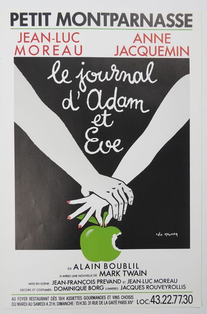 null SMALL MONTPARNASSE. "THE DIARY OF ADAM AND EVE" by Mark Twain (various 6) 
5...