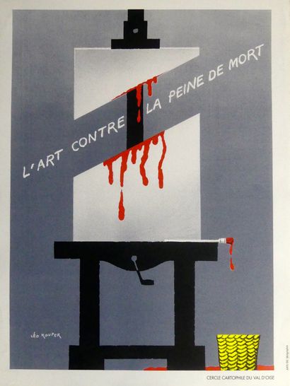 null L’ART CONTRE LA PEINE DE MORT. 2000 
10 affiches  
60 x 45 cm
Non entoilées,...
