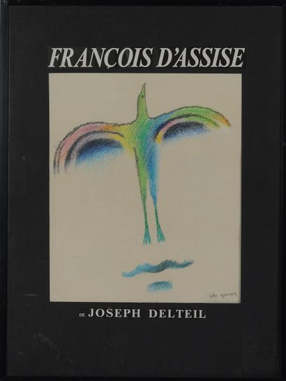 null PETIT MONTPARNASSE. « FRANÇOIS D’ASSISE » de Joseph Delteil. (divers 6) 
3 études...