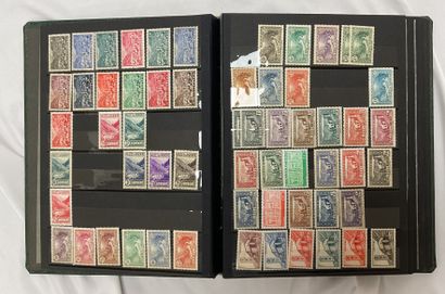 null Ensemble de timbres de France, périodes classique, semi-moderne et moderne dont...