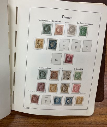 null France, classical and semi-modern period. Including YT2, 6, 19/20/22, Caisse...
