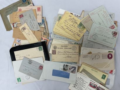 null Semi-modern and modern mail from France + French colonies + world + FM
1 ba...