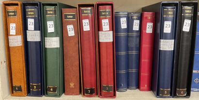 null Europa : Collection in binders since 1956. VERY GOOD CONDITION.
11 albums
*