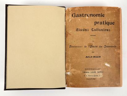 null ALI-BAB ( pseudo d' Henri BABINSKI ): Gastronomie pratique. Etudes culinaires...