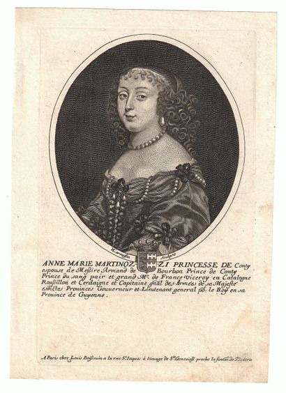 « Anne Marie MARTINOZZI, princesse de Conti,...
